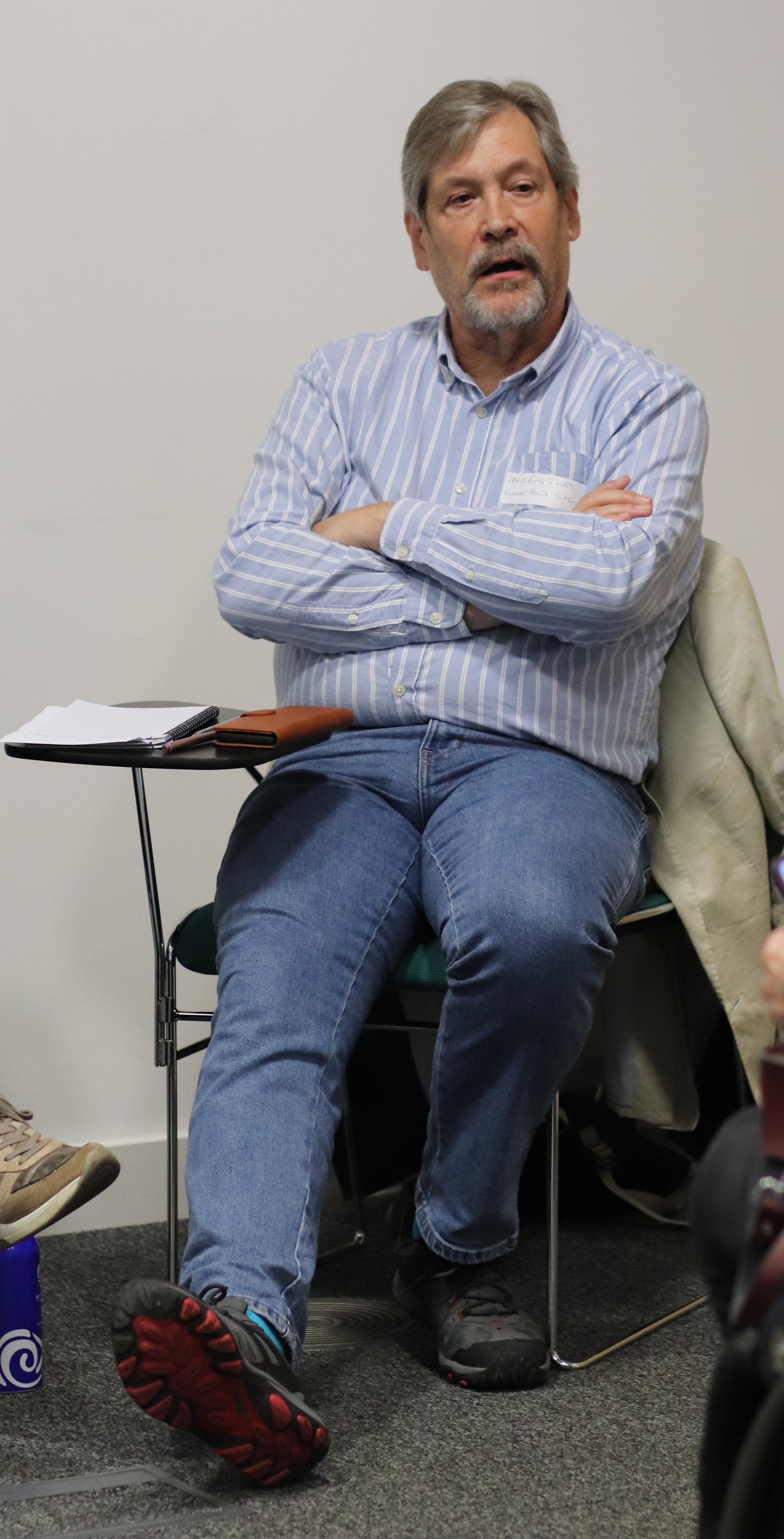 Another member of the panel on medical and legal partnerships for the care of displaced populations in the UK, David Rhys Jones of Forrest Medico-Legal Services. 