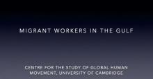 Global Conversations - Migrant Workers in the Gulf Region