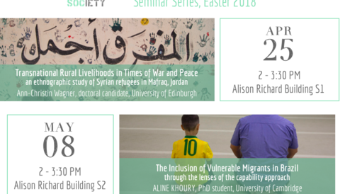 Cambridge Migration Society Seminar Series