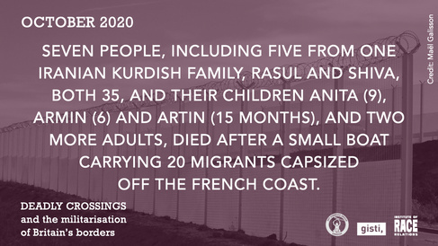 Deadly Crossings - Launch of report on border-related deaths at the Channel crossings