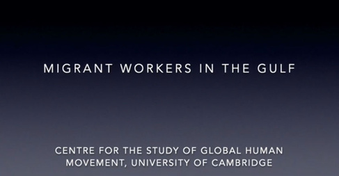 Global Conversations - Migrant Workers in the Gulf Region