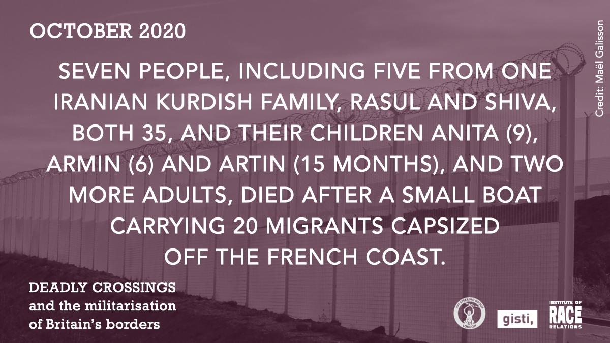 Deadly Crossings - Launch of report on border-related deaths at the Channel crossings