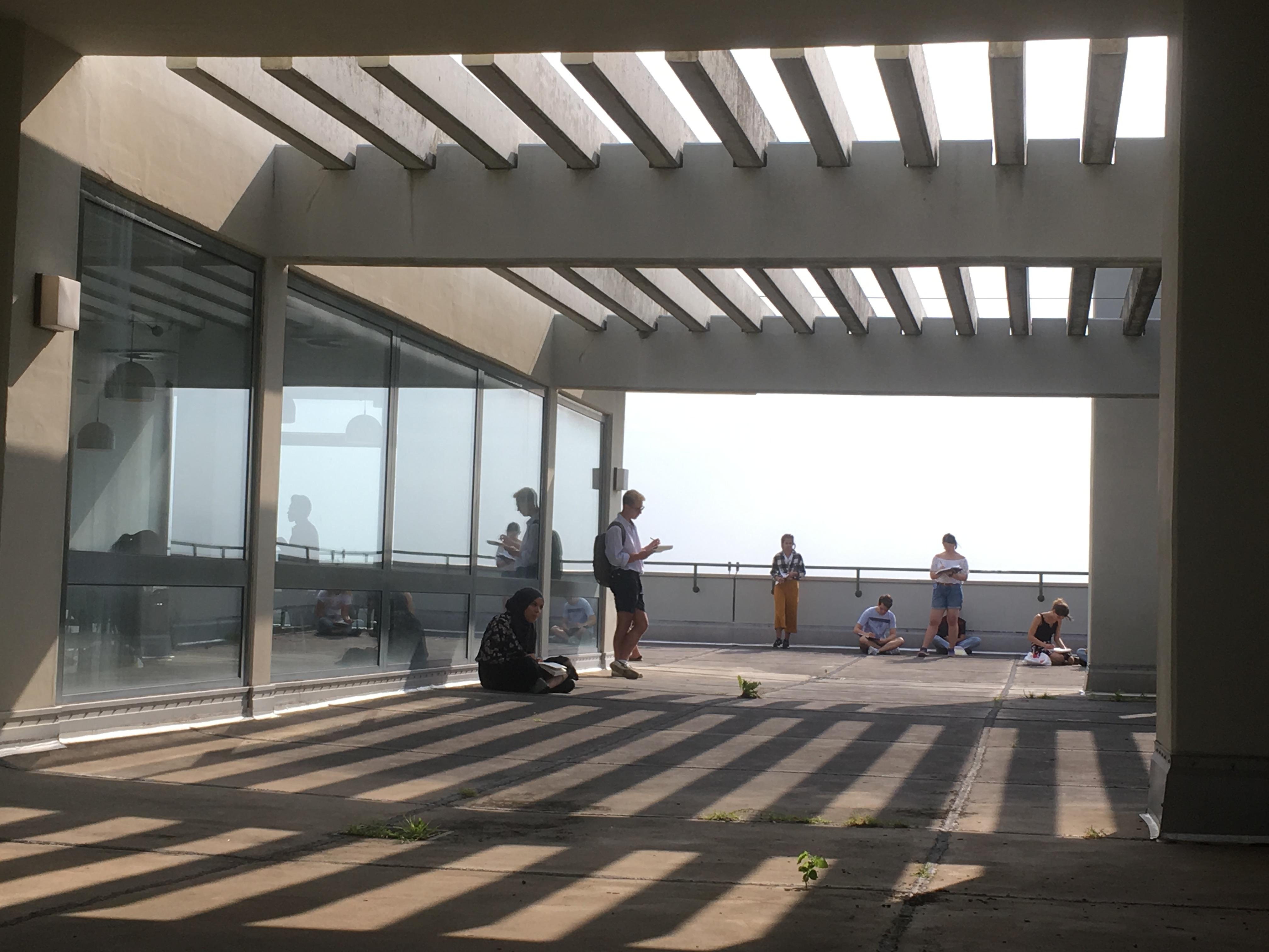 Designs for a Refugee Shelter Rooftop: Architectural Summer School