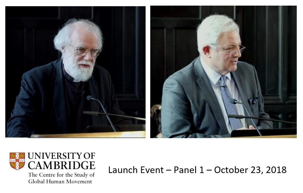 The Centre Launch Event Video with Dr Rowan Williams and Sir Stephen O'Brien